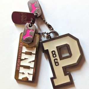 PINK collectible keychain/purse charms